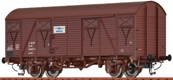 Brawa 50147 - DR gedeckter Güterwagen Gs [1200] Ep.4, "Barkas"