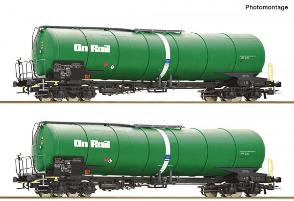 Roco 6600147 - DB AG Set Kesselwagen 4-achsig Ep. 6, OnRail"