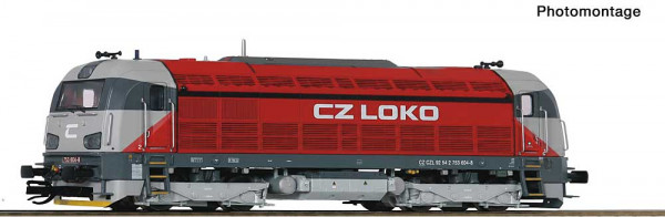 Roco 7390038 - Diesellok Rh 753.6 CZ Loko DC-Snd.