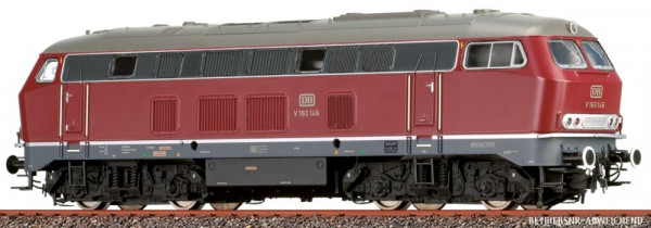 Brawa 41180 - DB Diesellokomotive BR V160 purpurrot Ep.3, AC-digital + Sound