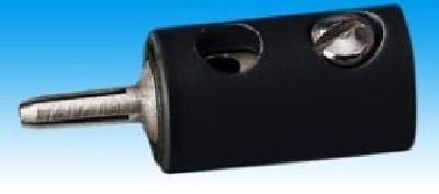 Brawa 3758 - Querlochstecker schwarz, 10 St. für neues Märklin-Steckersystem