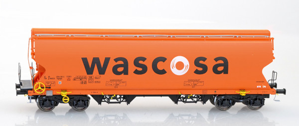 NME 509653 - NS Getreidesilowagen Tagnpps 95m² orange Ep.6, "Wascosa" - Wechselstrom