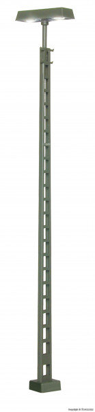 Viessmann 63631 - Gittermastleuchte mit Kontaktstecksockel, 2 LEDs weiß