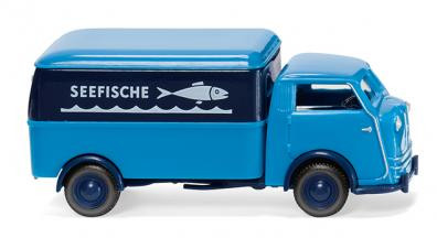 Wiking 033506 - Tempo Matador Kastenwagen "Seefische" Bj.1949-52
