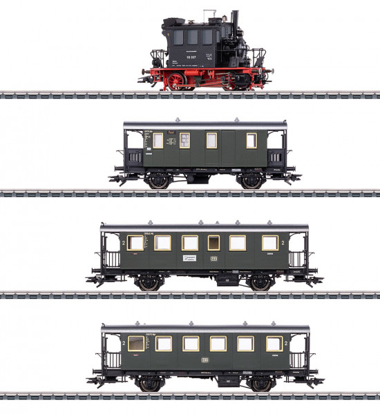 Märklin 26619 - DB Zugpackung 4-teilig "Spalter Bockerl" - Lok mit mfx+-Decoder + Sound