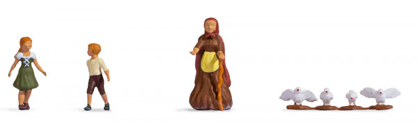 Noch 15804 - Hänsel und Gretel mit Hexe
