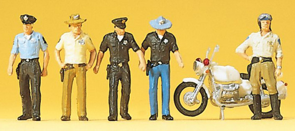Preiser 10370 - Polizisten. USA