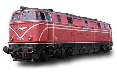 Jägerndorfer JC20210 - ÖBB Diesellok Reihe 2020.01 blutorange Ep.4, Rahmen schwarz