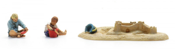 Artitec 5870103 - Kinder mit Sandburg (2x)