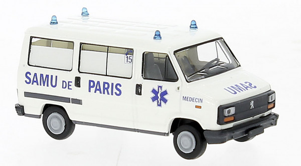 Brekina 34915 - Peugeot J5 Bus 1982, Samu de Paris (FR),