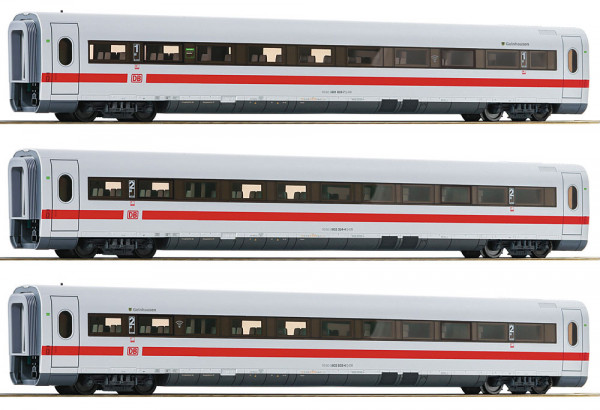 Roco 74029 - DB AG Set Zwischenwagen ICE1 3-teilig Ep.6, Set 2