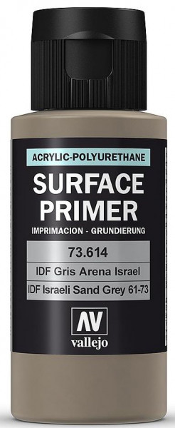 Vallejo 773614 - Primer (Grundierung) IDF Sand-Grau 61-73, 60 ml