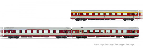 Jouef HJ4202 - SNCF, 3-tlg. Set „Le Capitole” 1985 (A8u, A8tu, A3rtu)