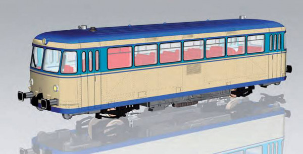 Piko 37310 - G-Schienenbus VT 98 weiß PEG V