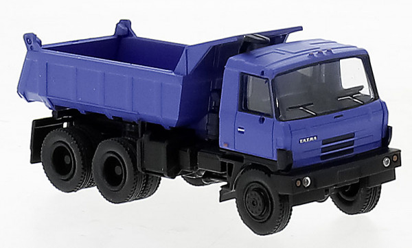 Brekina 71901 - Tatra 815 Kipper blau, schwarz, 1984,