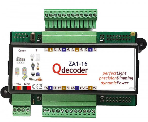 Viessmann 1410 - Qdecoder ZA1-16 dlx – ehem. Art. QD155