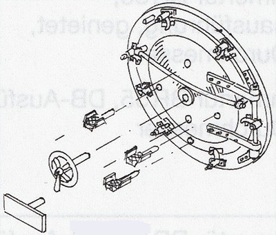 Weinert 8082 - Rauchkammertür BR80,81,87 (1)