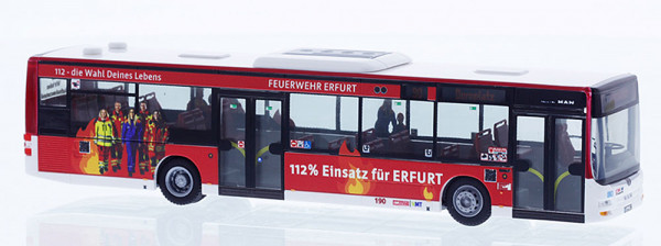 Rietze 73935 - MAN Lion´s City ´15 EVAG - Feuerwehr Erfurt