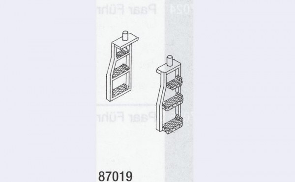Weinert 87019 - Tenderleitern für 2´2´T34 1Pa
