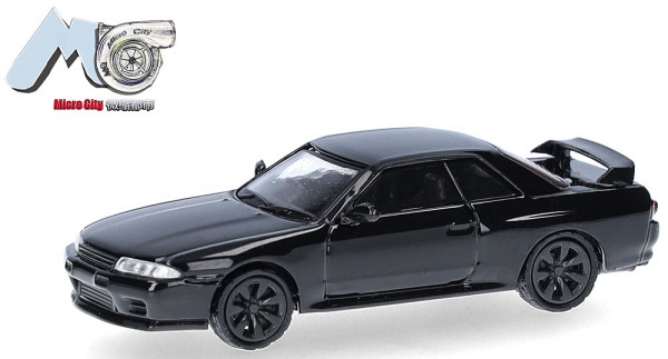 Herpa 87MC000091 - Nissan Skyline GTR32, schwarz