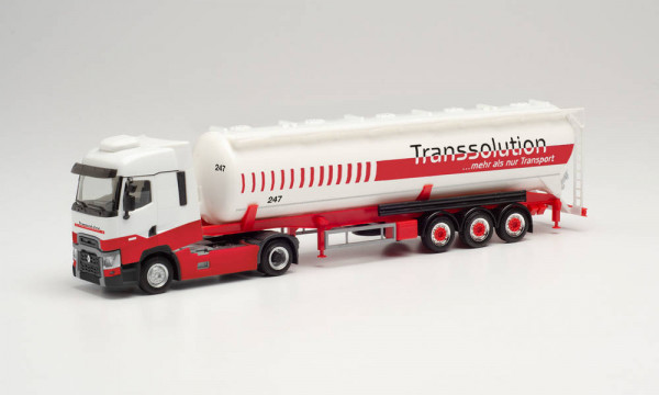 Herpa 314077 - Renault T Silo-Sattelzug "Transsolution"
