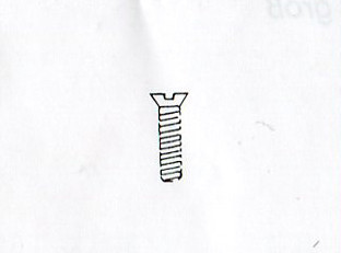 Weinert 2142 - Schraube M1x2mm DIN963,10Stück
