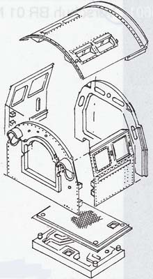 Weinert 85652 - Führerhaus BR01,03,41,44,501St