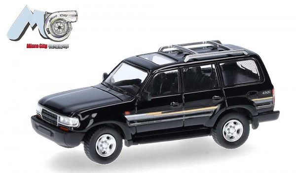 Herpa 87MC000124 - Toyota Landcruiser 80, schwarz