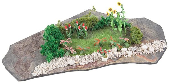 Faller 181112 - Do-it-yourself Mini-Diorama Garten