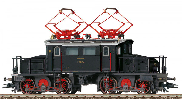 Trix 25748 - DB Ellok BR E70.2 schwarz Ep.3, mit mfx-Decoder + Sound, Messemodell 2024