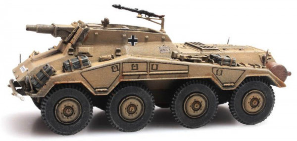 Artitec 6870196 - WM Sd.Kfz. 234/3 Tarnung 1:87 Fertigmodell aus Resin, lackiert