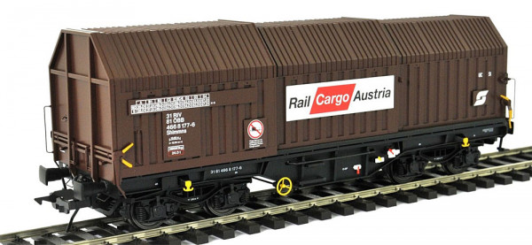 Lenz 42260-13 - ÖBB Teleskophaubenwagen Shimmns Ep.5, "Rail Cargo Austria"