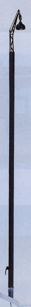 Weinert 33201 - Bahnhofslampe, Holzmast unbel