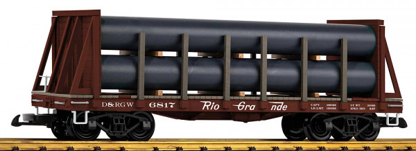 Piko 38795 - US Rungenwagen D&RGW mit Ladung