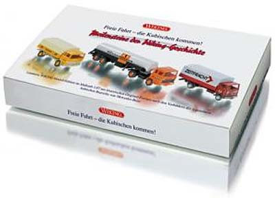 Wiking 099079- Set "Die Kubischen von MB"