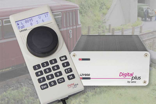 Lenz 60101 - SET 101 mit LZV200 + Handregler LH101