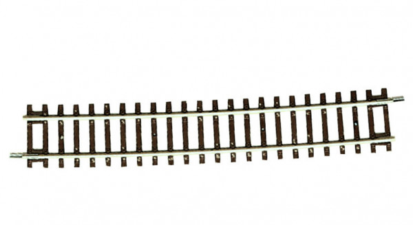 Roco 42430 - Gleis gebogen R20 r1962mm/5*, 2 Stück ergeben Gegenbogen zu 10* Weichen