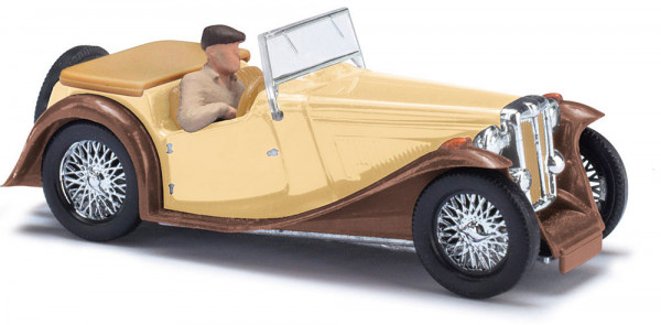 Busch 45918 - MG Midget TC mit Fahrer