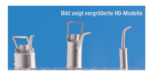 Weinert 2936 - 3 versch.Ölkannen, je2, Spur 1