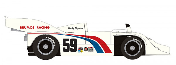 Brekina 16033 - Porsche 917/10, 1972, Brumos Racing, #59, 1:87