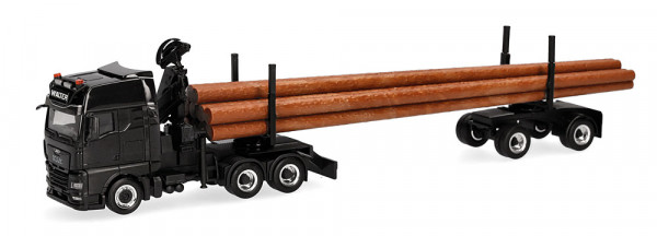 Herpa 320580 - MAN TGX GX Langholztransporter "Walter Holztransporte"
