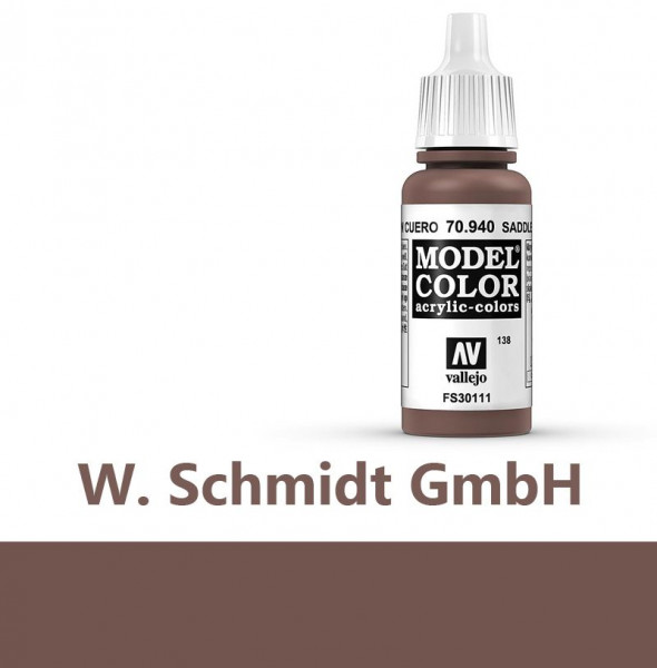 Vallejo 770940 - Model Color Farbe Lehmbraun, Matt, 17 ml