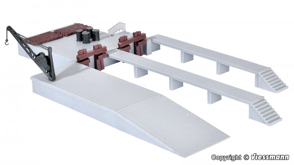 Kibri 38620 - Ausgestaltungs-Set "Laderampe"