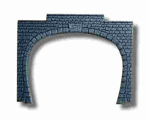 Noch 34410 - Tunnel-Portal, 2-gleisig 2 Stück 9,5x7 cm
