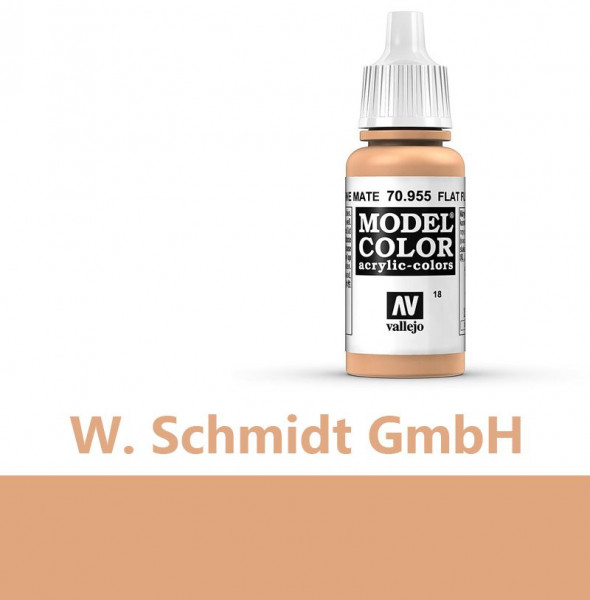 Vallejo 770955 - Model Color Farbe dunkle Hautfarbe, Matt, 17 ml