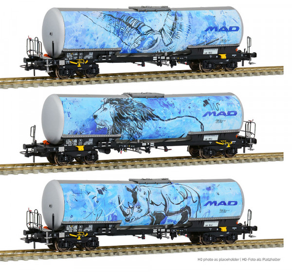 Sudexpress T783904 - BSAS Set 3-teilig Kesselwagen Zacns Ep.6, Hawk , Lion , Rhino