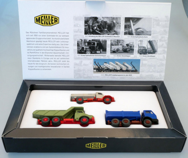 Wiking 899743 - Set 3-teilig "175 Jahre Meiller"