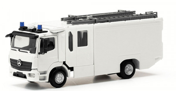 Herpa 085779 - Teileservice Mercedes-Benz Atego 2013 Z-Cab Löschfahrzeug (2 Stück)