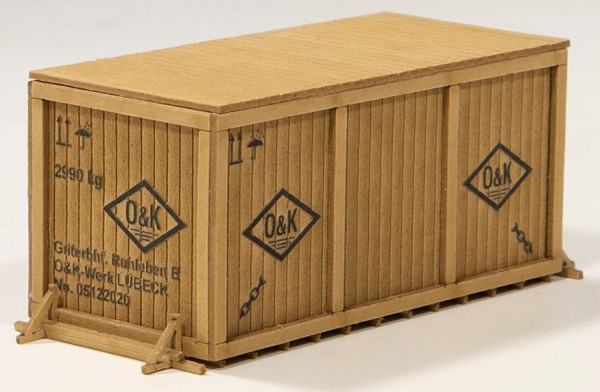 Joswood 40417 - mittlere Kiste mit Rahmen O&K