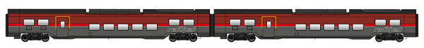 Jägerndorfer JC12220 - ÖBB Railjet 2 Garnitur 2-teilig DANI Ep.6, Wechselstrom